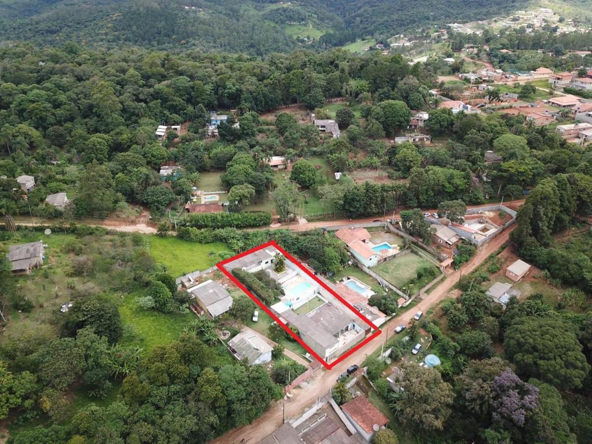 Linda Chacara Com Piscina Churrasqueira E Wi-Fi Mairinque Luaran gambar
