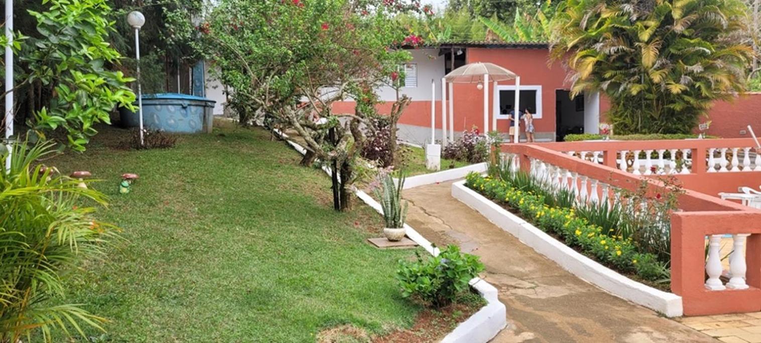 Linda Chacara Com Piscina Churrasqueira E Wi-Fi Mairinque Luaran gambar