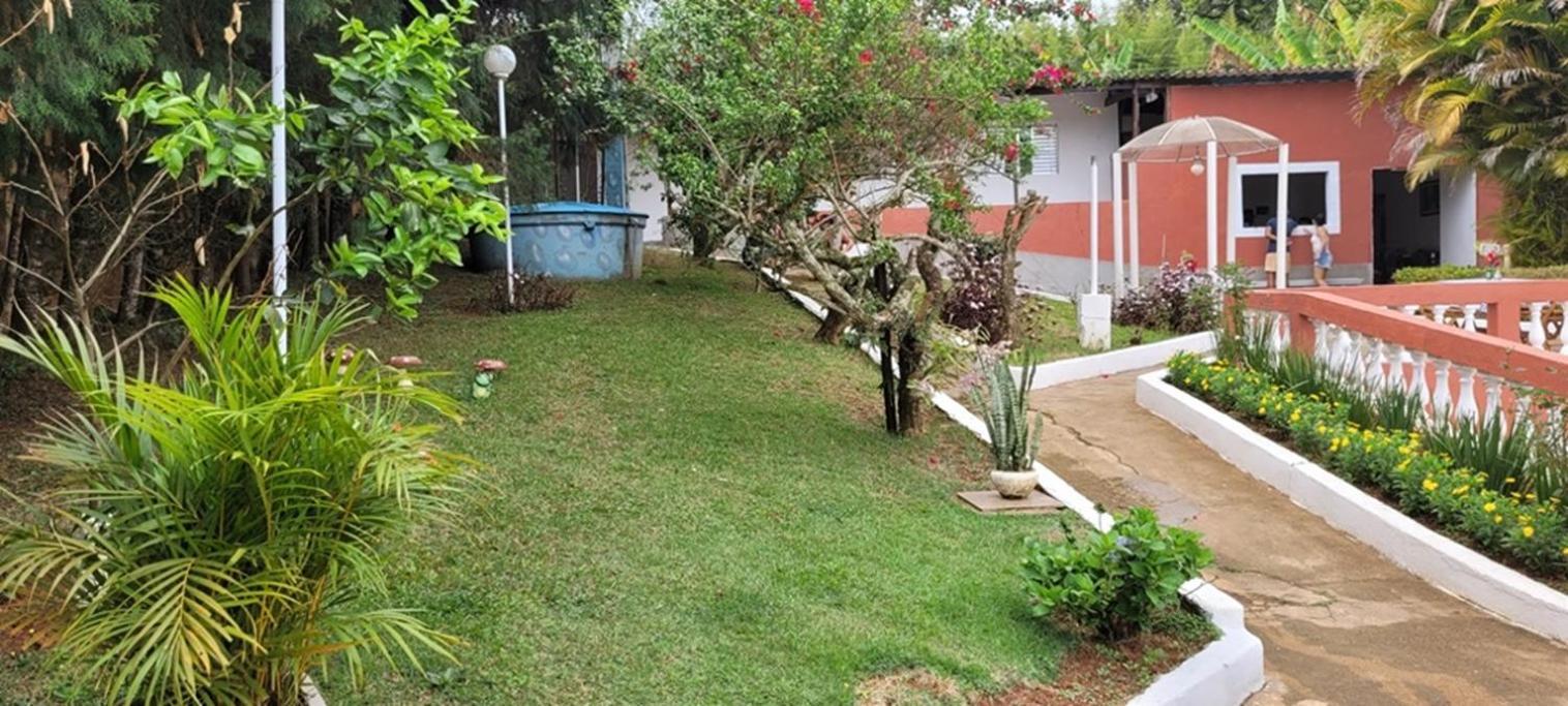 Linda Chacara Com Piscina Churrasqueira E Wi-Fi Mairinque Luaran gambar