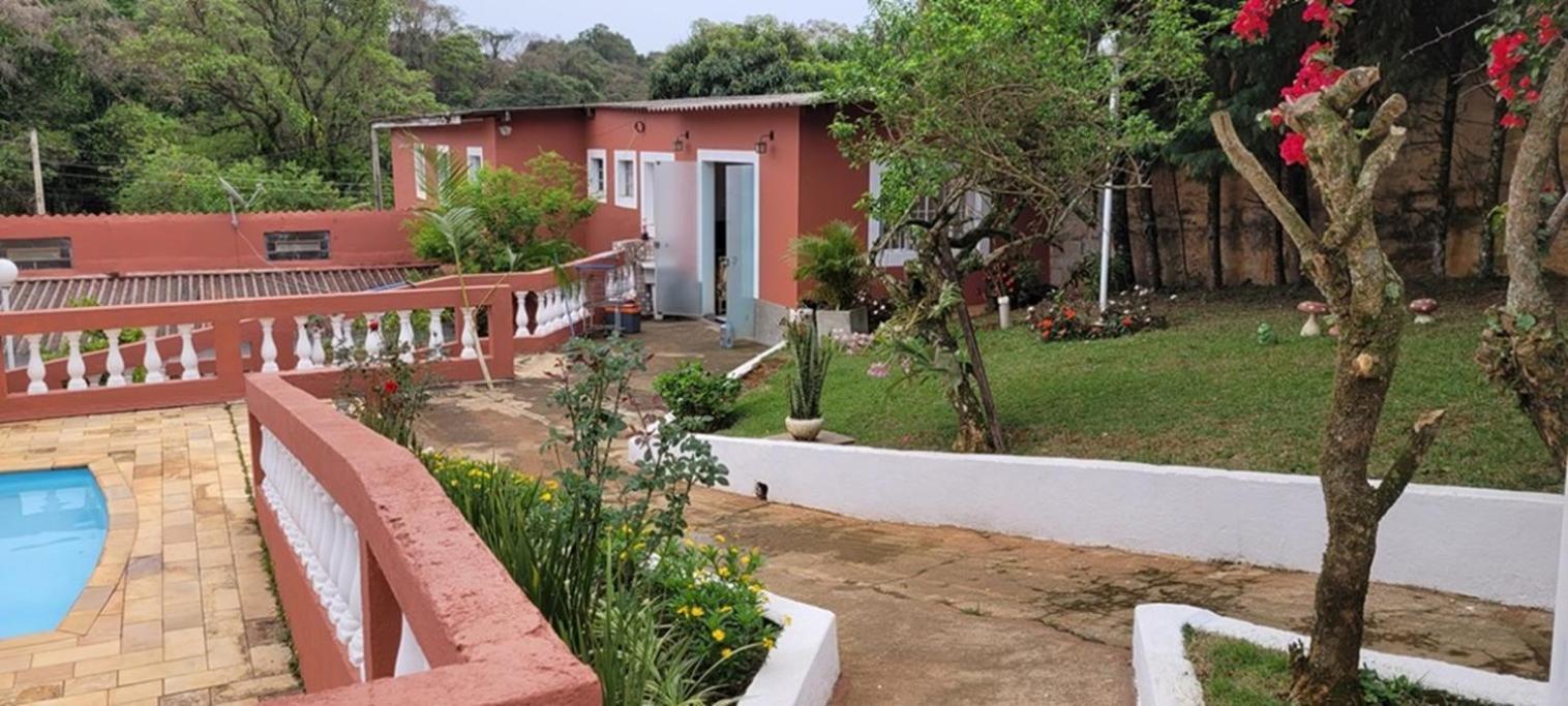 Linda Chacara Com Piscina Churrasqueira E Wi-Fi Mairinque Luaran gambar