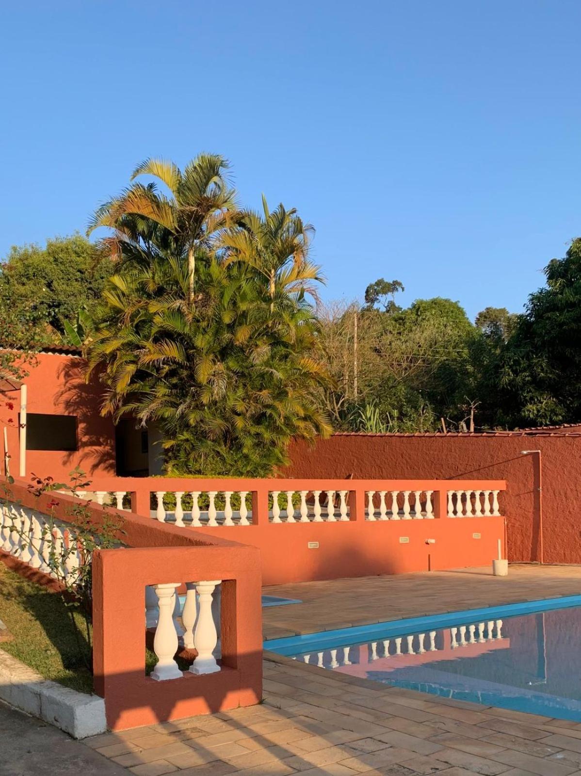 Linda Chacara Com Piscina Churrasqueira E Wi-Fi Mairinque Luaran gambar